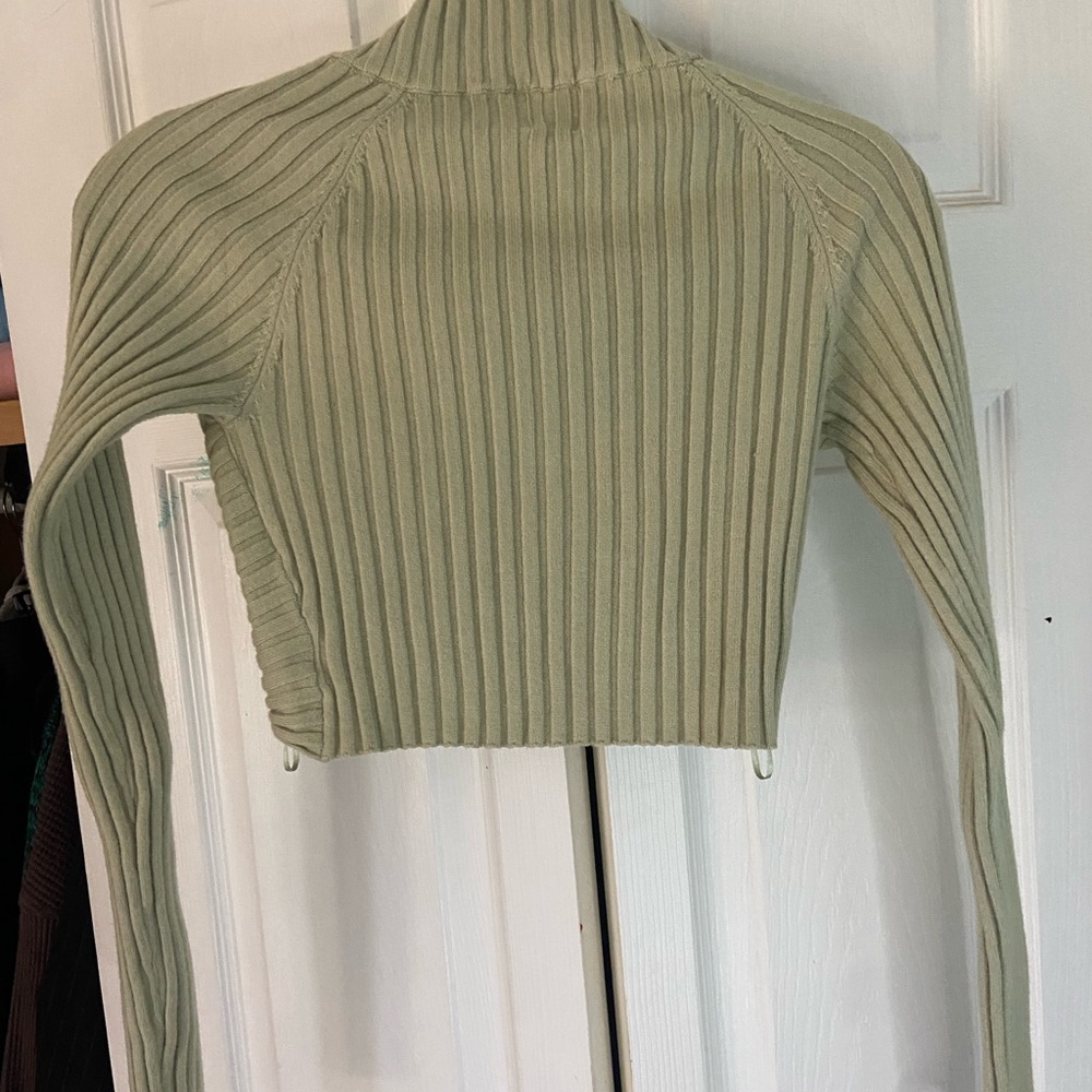 Princess Polly IRIS LONG SLEEVE TOP GREEN - Picture 6 of 6